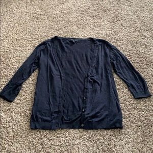 Banana Republic 3/4 sleeve Linen Cardigan